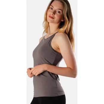 Tílko s integrovanou podprsenkou Reva Grey - L