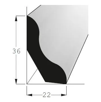 Podlahová lišta - P 3622 /240