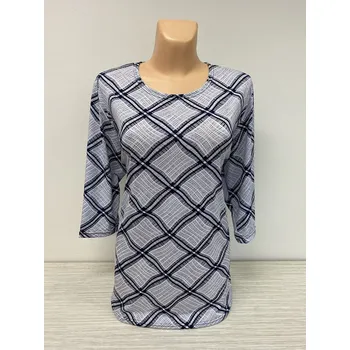 Dámská tunika damské halenky, Barva Jako na obrázku, Velikost XXXL56, Materiál 96% Viskoza 4% Lycra