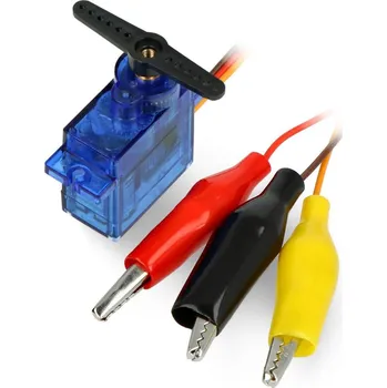 RC náhradní díl Servo - mikro - 180 stupňů - krokosvorky - Kitronik 25105