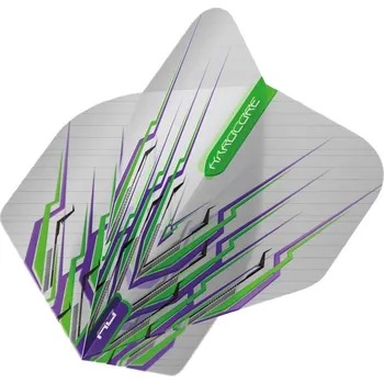 Šipka Letky na šipky Red Dragon Hardcore Mohawk, fialovo-zelené