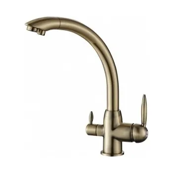 Vodovodní baterie Dřezová baterie GS Vintage - Bronze