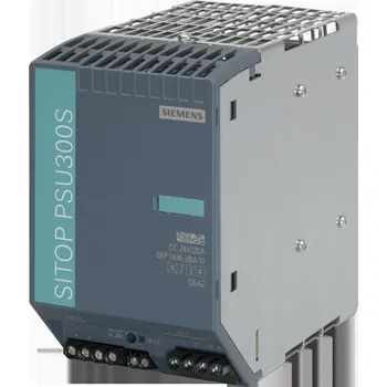 Transformátor Siemens 6EP1436-2BA10 (6EP1436-2BA00) Napájecí zdroj, 400-500V 3 AC / 24V DC 20A
