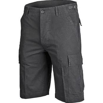Pánské kraťasy MILTEC Bermudy US ripstop předeprané černé Mil-Tec® Vyberte velikost: S