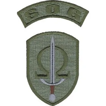 Nášivka NAVYS Nášivka SOG oliv B-24
