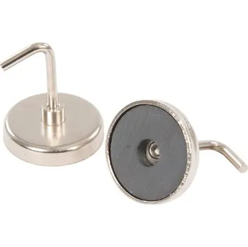 Silverline 695776 magnetické háčky 35 mm 2 ks