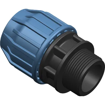 Vodovodní potrubí PE spojka 25-3/4" vnější závit