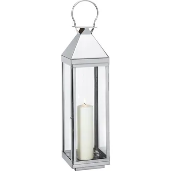 Lucerna Lucerna VILLA nerezová velká 70 cm - Cilio (Lucerna VILLA stříbrná 16x16x70 cm - Cilio)