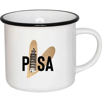 Keramikáček s potiskem Keramický hrníček šikmá věž v Pise