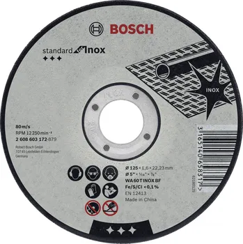 Řezný kotouč BOSCH 2 608 603 172 125 mm
