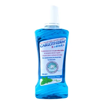 Ústní voda Vřídlo Karlovy Vary Carlotherm Rodinka karlovarská ústní voda 500 ml