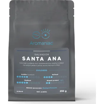 Káva Káva Salvador Santa Ana - mletá - šedý sáček 250g Aromaniac