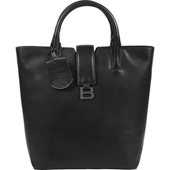 Kabelka Dámská kožená kabelka Burkely Borste - černá