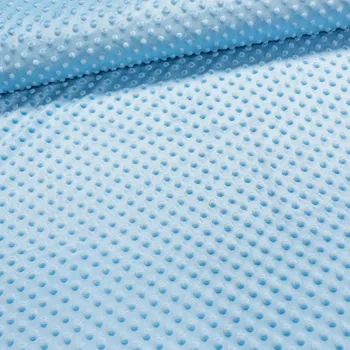 Minky fleece jednobarevná modrá 1,5/0,5 m