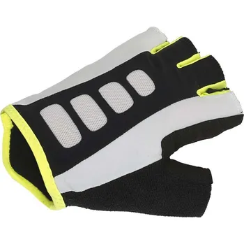 Cyklistické rukavice Rukavice Author Men ARP k/p 14A žlutá-neonová/černá/bílá, S