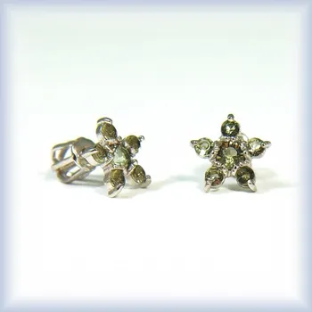 Náušnice bílé zlato