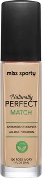 Make-up Miss Sporty Naturally Perfect Match hydratační make-up 30 ml