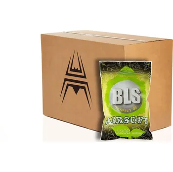 Airsoftová kulička BLS 20x BLS airsoftové kuličky BIO 0,20g, 5000 BBs (krabice) - Bílá