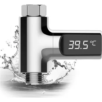 4L 9360 teploměr na sprchu s LCD displejem