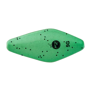 Umělá nástraha DAM Effzett plandavka Pro Trout Inline Spoon Green Black Flake gramáž: 6.5g - 4.9cm