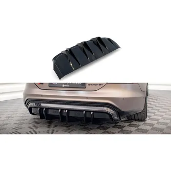 Nárazník Difuzor zadního nárazníku Audi e-Tron GT / RS GT Mk1 černý lesklý plast