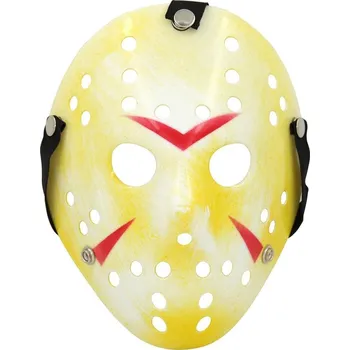 Karnevalový kostým Jason Maska (Pátek 13.) - Žlutá