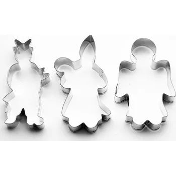 Vykrajovátko Felcman KOV-540 vykrajovátko Mikuláš, čert a anděl 3 ks