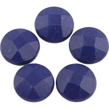 Dětské navlékací korálky Lapis lazuri 12 x 6mm kabošon MM 039-1
