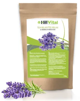 Čaj HillVital Relax bylinný antistresový čaj 150 g