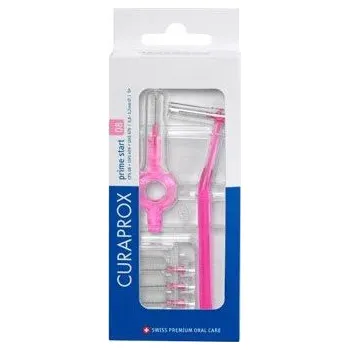 Dentální hygiena Zub.kartáček Curaprox CPS 08 s džákem meziz.růžový 5ks