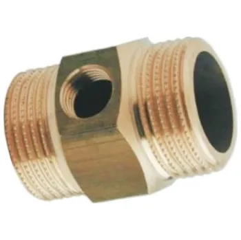 Vodovodní potrubí H2O Mosazná silnostěnná vsuvka 5/4" s bočním závitem 1/2" 1710.032.015