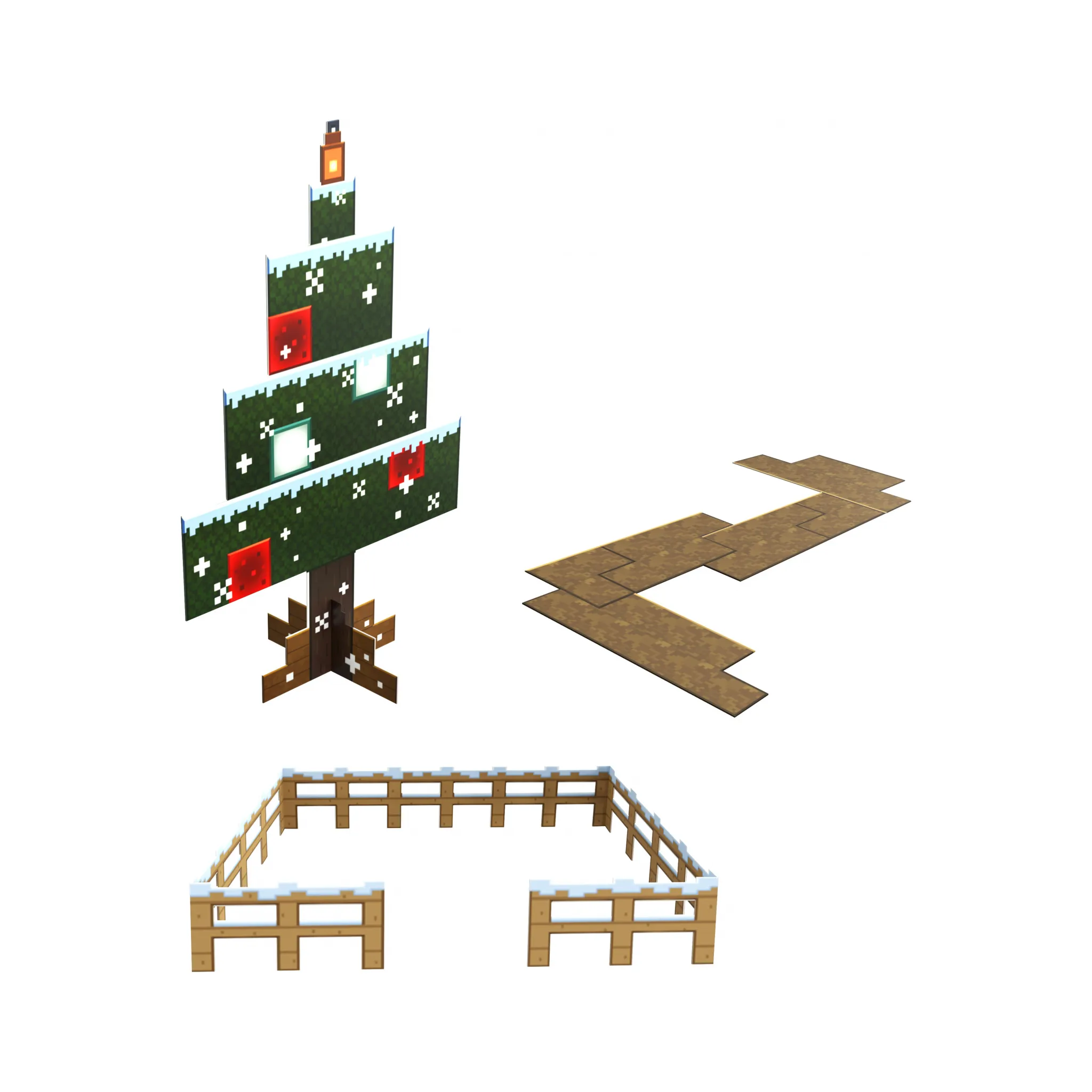 foto Figurka Mattel Minecraft Adventní kalendář maličké hlavičky