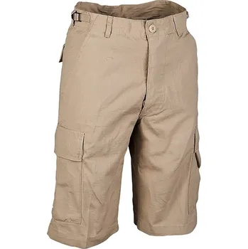 Pánské kraťasy MILTEC Bermudy US RipStop předeprané pískové khaki Vyberte velikost: 3XL