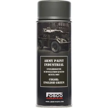 Barva ve spreji FOSCO Barva ve spreji ARMY ENGLISH green 400ml