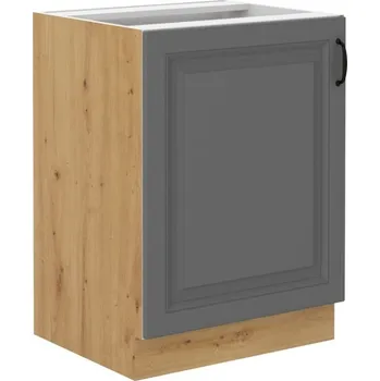 Kuchyňská skříňka Spodní skříňka STILLO TMAVĚ ŠEDÁ / ARTISAN 60 D 1F BB