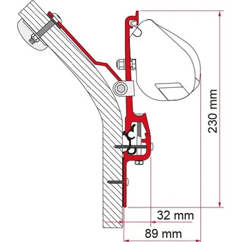 Markýza Adaptér Fiamma F35 na Eriba Touring