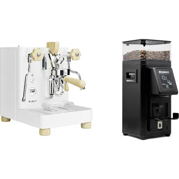 Kávovar Lelit Bianca PL162T V3, white + Rancilio STILE, black