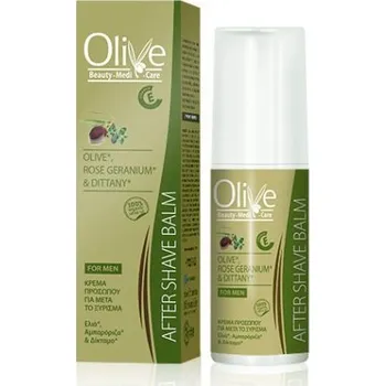 OLIVE Balzám po holení pro muže Pelargonie a Diktamos 50 ml