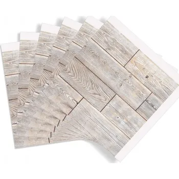 Stavebniny 270KT3000A D-C-FIX samolepící obklad na stěny z PVC rustikální dub, samolepící kachličky, PVC dlaždice, velikost 30,5 x 30,5 cm