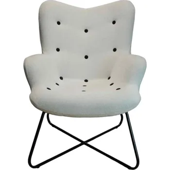 Křeslo STYLE HOME Designové křeslo Dean Potah: Látka