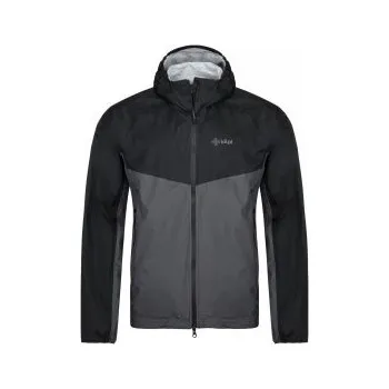 Pánská bunda Kilpi HURRICANE-M tmavě šedá SM0103KI XS; Šedá bunda + DÁREK DLE VÝBĚRU!