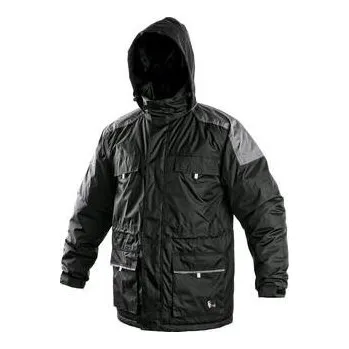 pracovní bunda Bunda CXS FREMONT, zimní, pánská, černo-šedá, vel. L