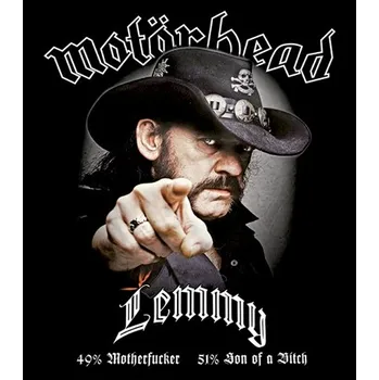 Nášivka nášivka na záda, zádovka Motörhead - Lemmy