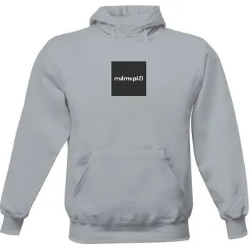 Pánská mikina Pánská mikina s kapucí s potiskem Pánská mikina mám v piči pánské