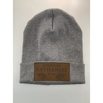 Čepice Zimní čepice s gravírováním JMÉNA, pro dospělého Barva: Šedá