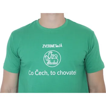 Pánské oblečení CERVA Tričko s potiskem - Zverimex a já Velikost: L