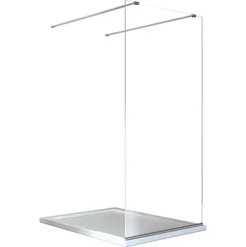 Besco Sprchový kout Walk-In AVEO DUE 90 (100, 110, 120, 130, 140), výška 195 cm - bez vaničky Rozměry (cm): šířka: 120