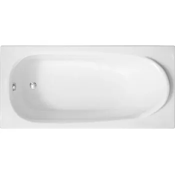 Vana Polimat Akrylátová obdélníková vana Medium 160x75 (170x75, 190x80) Barva: Bílá, Rozměry (cm): 160x75
