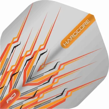Příslušenství pro šipky Red Dragon Letky Hardcore Mohawk - Orange RF6684