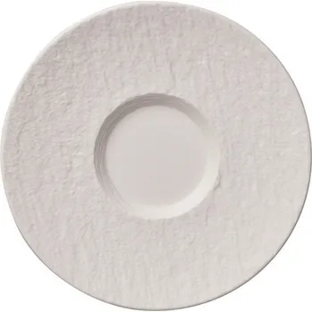 Villeroy & Boch Manufacture Rock Blanc podšálek k šálku na bílou kávu, Ø 17 cm 10-4240-1220